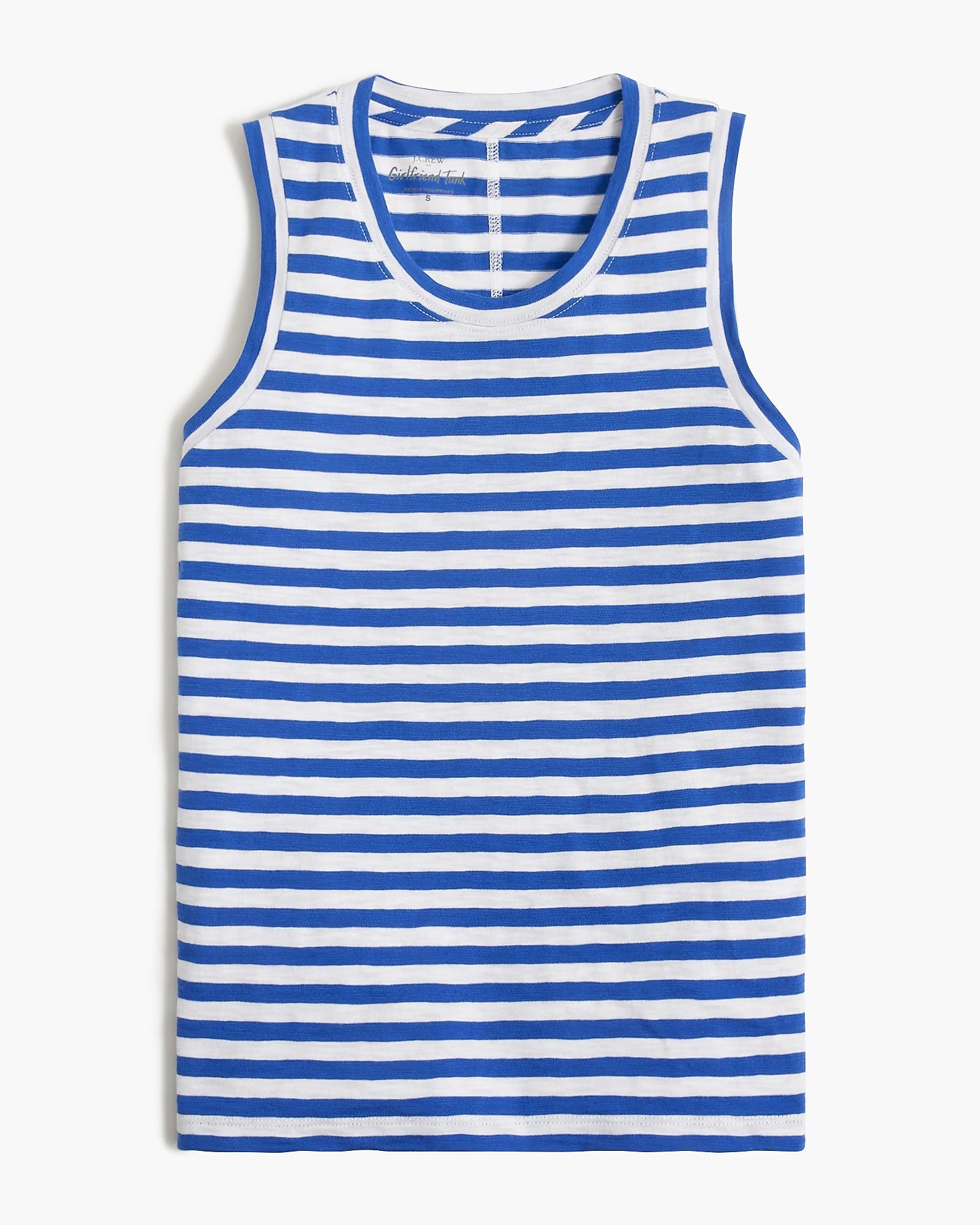 Striped girlfriend tank top | J.Crew Factory