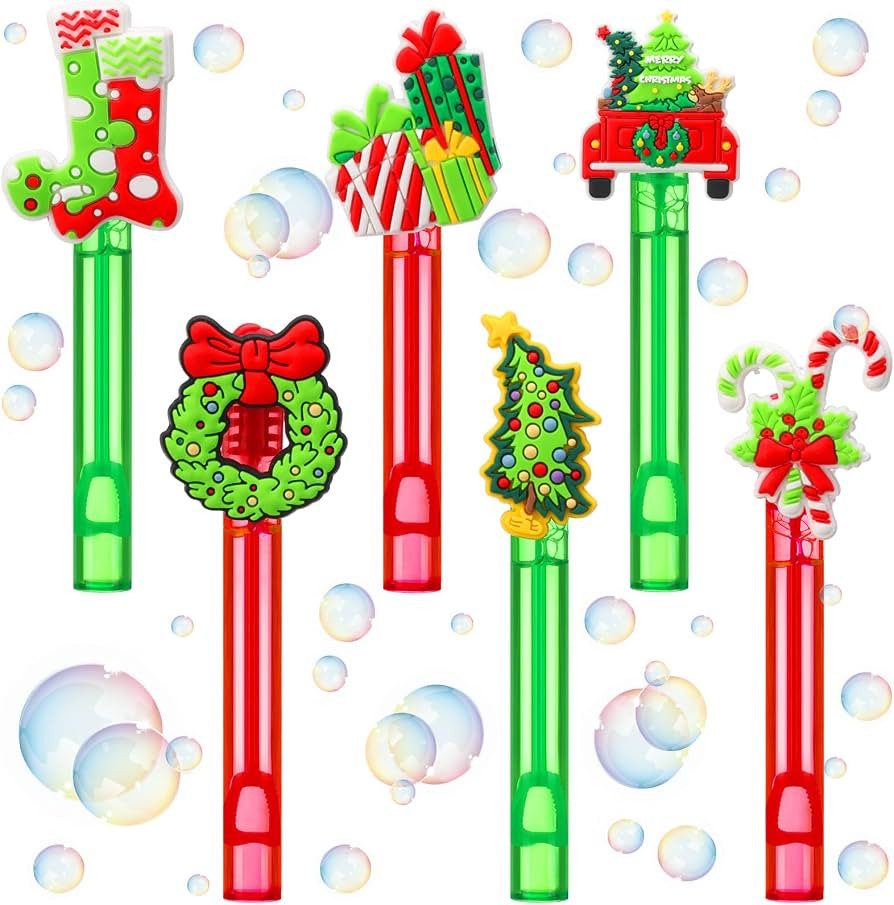 24 Pcs Mini Bubble Wands Birthday Party Supplies Assortment for Outdoor Summer Gift Goodie Bag St... | Amazon (US)