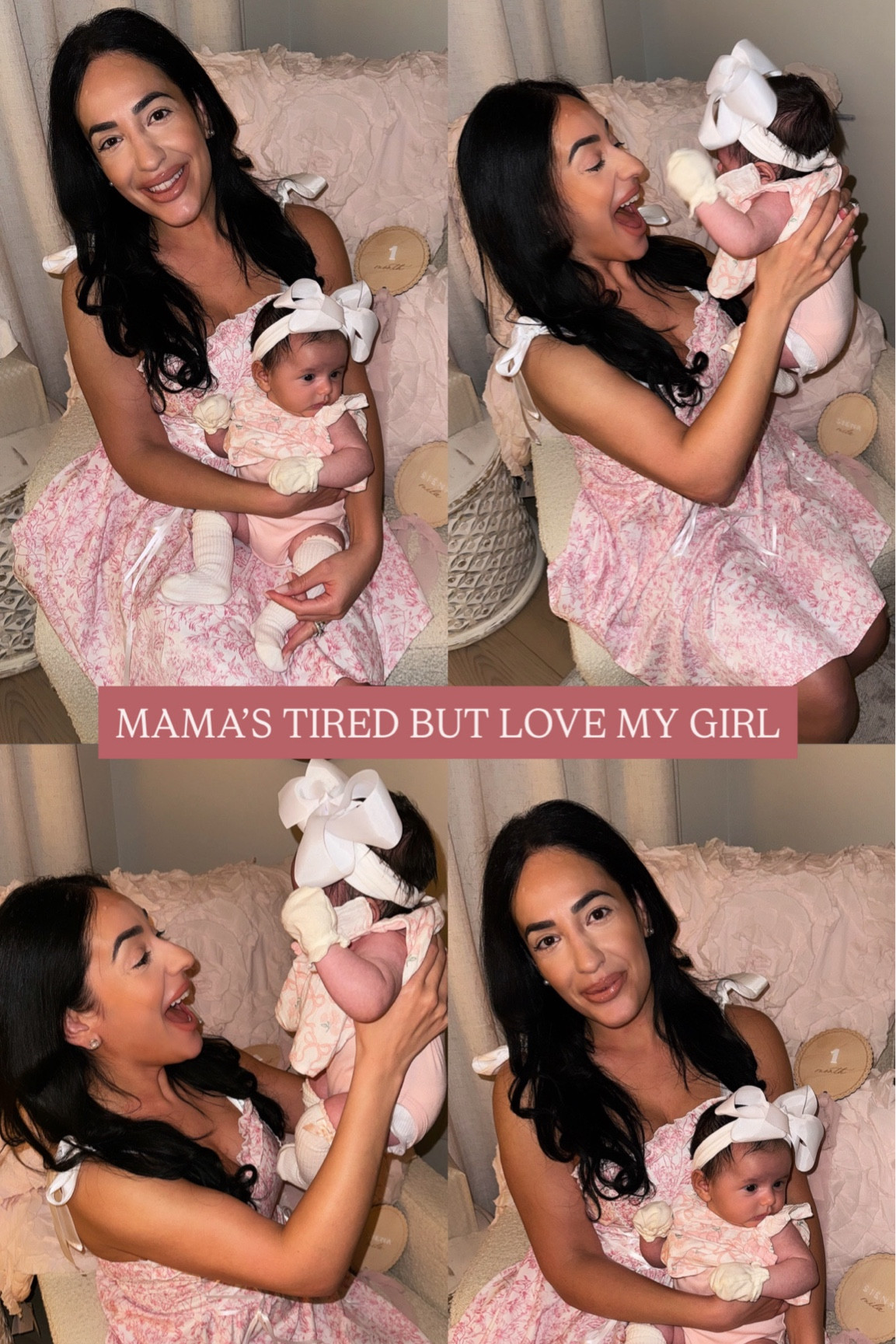 Matching mommy & me outfits with my little love for her one-month photos 🩷

You may be tired (like me), but take the photos anyway 💗🤗

#LTKBaby #LTKMothersDay #LTKmomlife