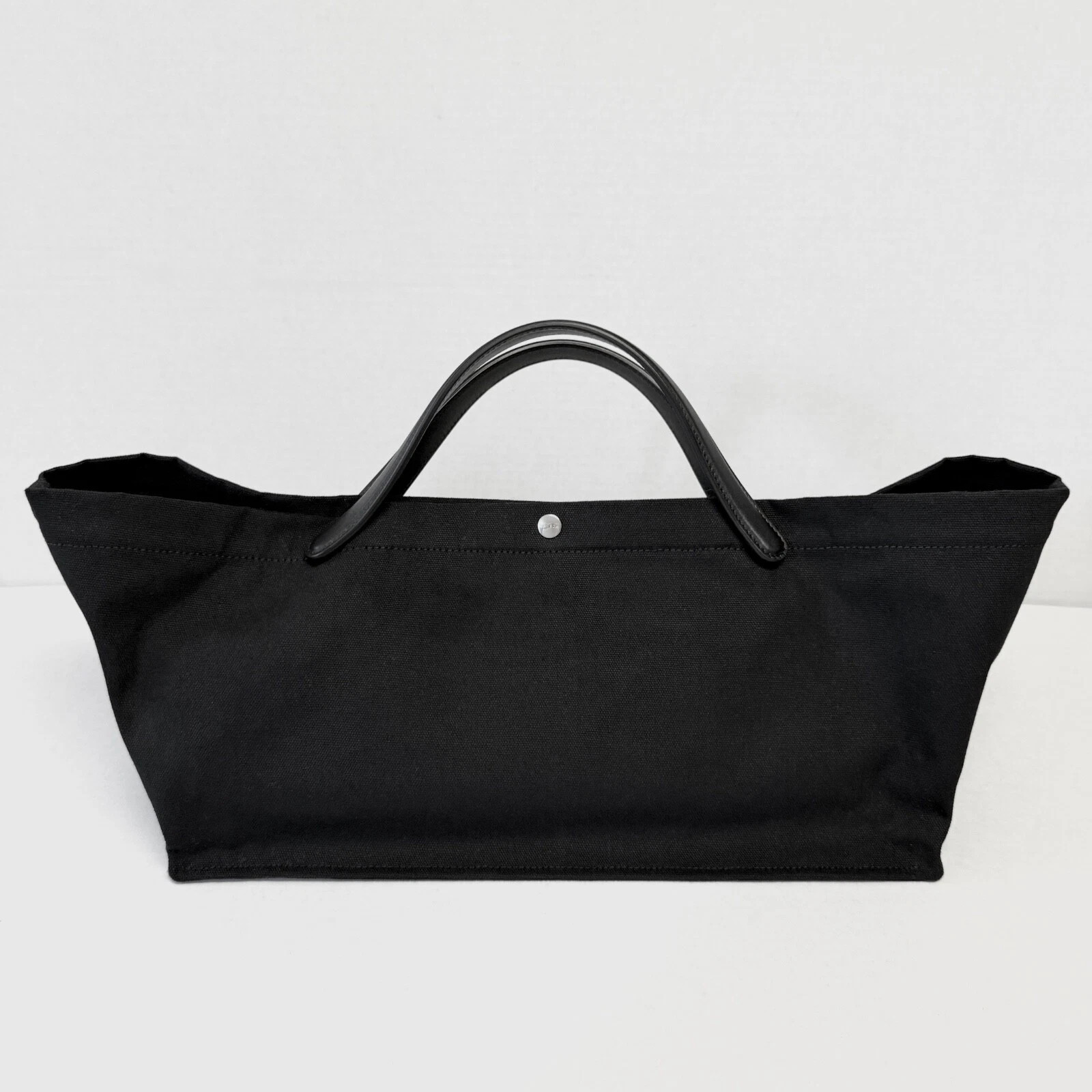 THE ROW Idaho Medium Canvas Tote Bag in Black Ans | eBay US