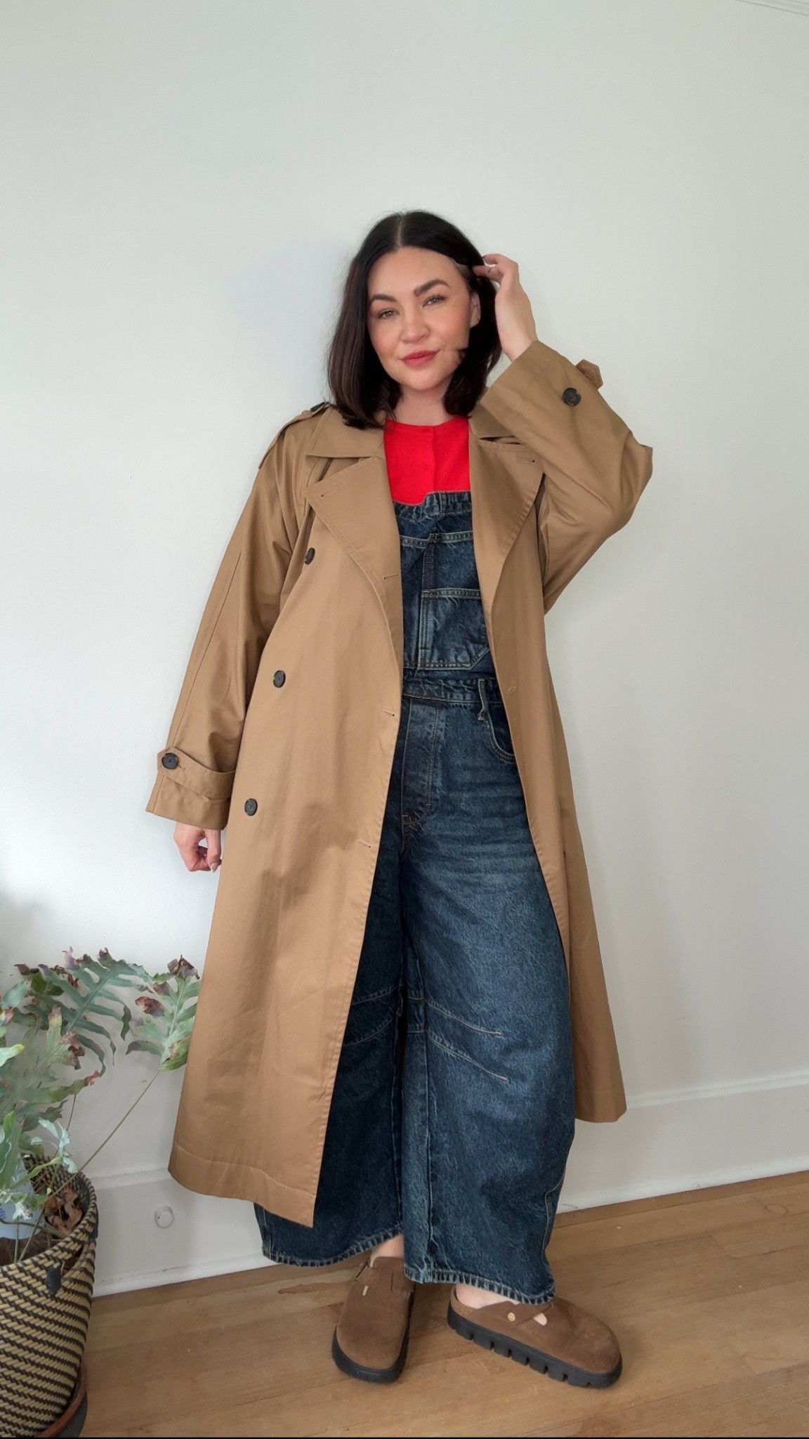 Okay a dressed up overall with a pop of red?! It was the most comfy fun outfit I didn’t know I needed!

Sweater size XL
Overalls size XL


#LTKMidsize