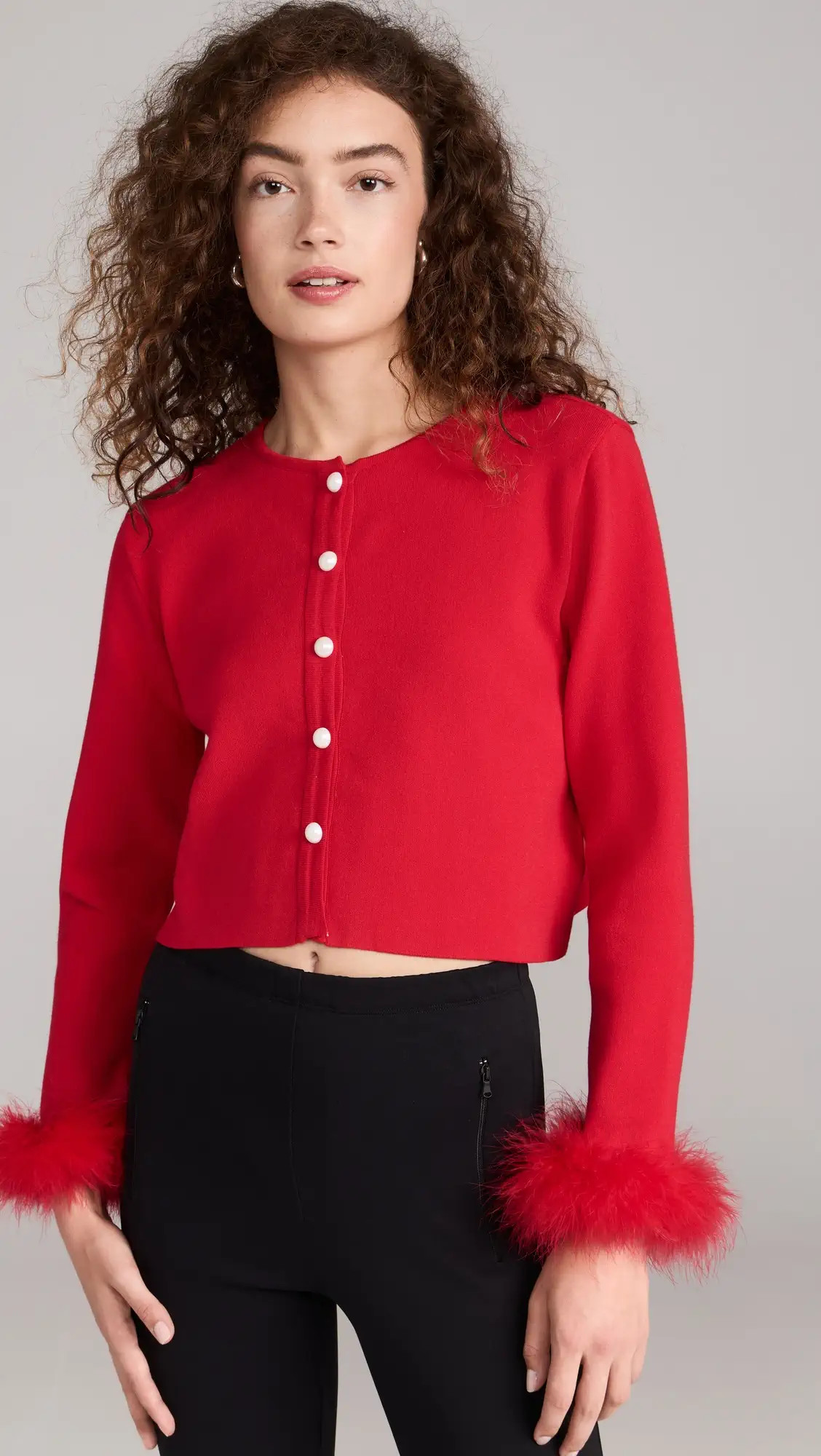 Sleeper Knitted Cardigan in Flame Red | Shopbop | Shopbop