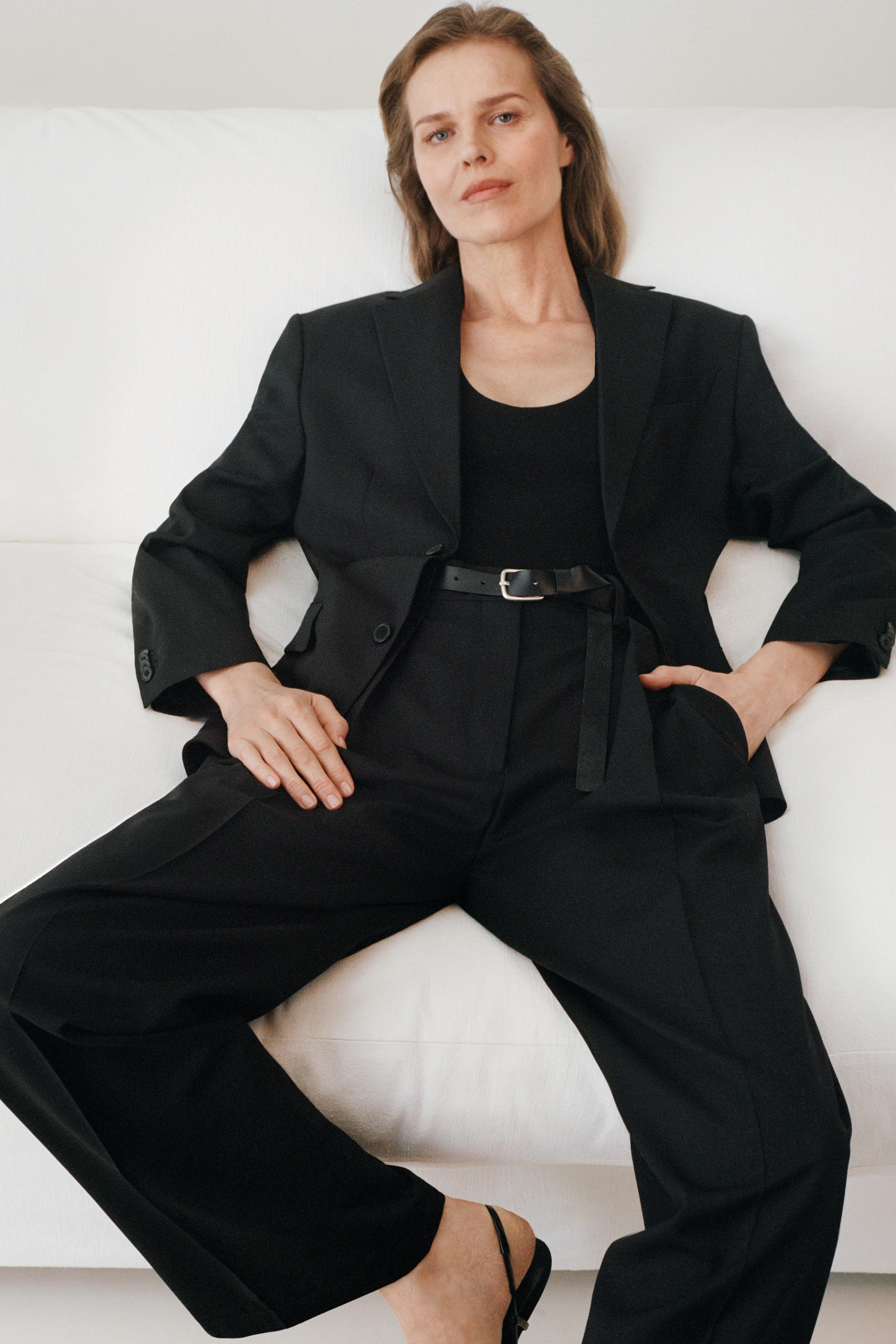 WOOL BLEND TROUSERS WITH DARTS 50TH ANNIVERSARY | Zara UK