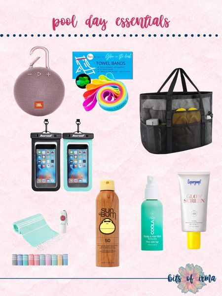 Pool Day Essentials

 | portable speaker | towel bands | mesh beach bag | waterproof phone cases | Turkish towel | sunscreen | scalp and hair mist | sun protection products | pool accessories | summer gear | outdoor essentials | beach day necessities | water-resistant gadgets | sun care products

#LTKSwim #LTKSeasonal #LTKTravel