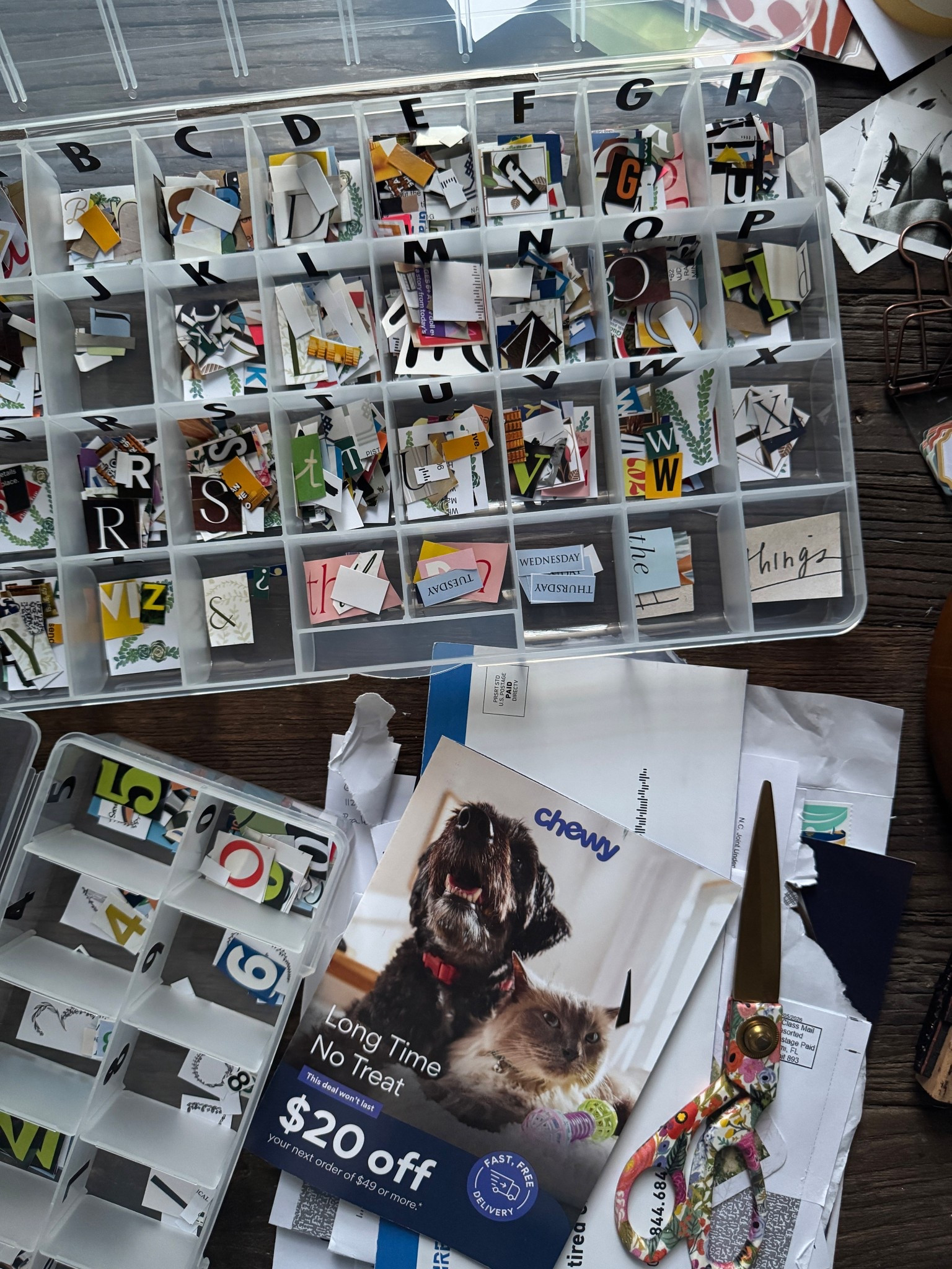 Start collecting letters for your creative layouts!