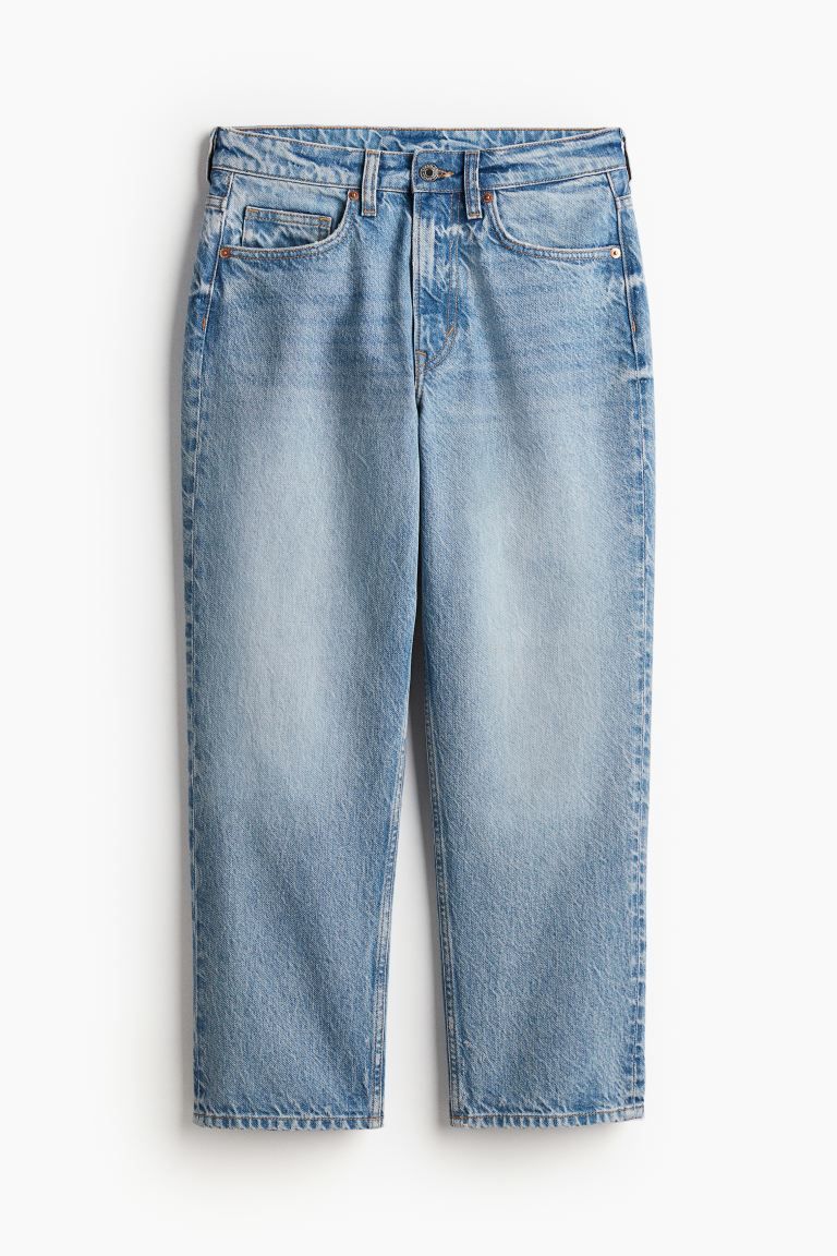 Straight High Cropped Jeans | H&M (DE, AT, CH, NL, FI)