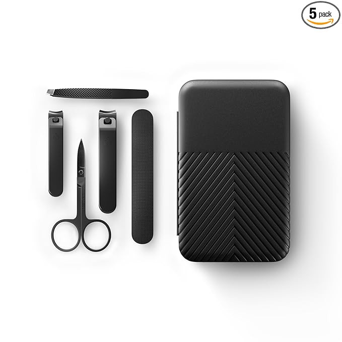 MANSCAPED® Shears 3.0, 5-Piece Precision Men’s Nail Grooming Travel Kit, Stainless Steel Manic... | Amazon (US)