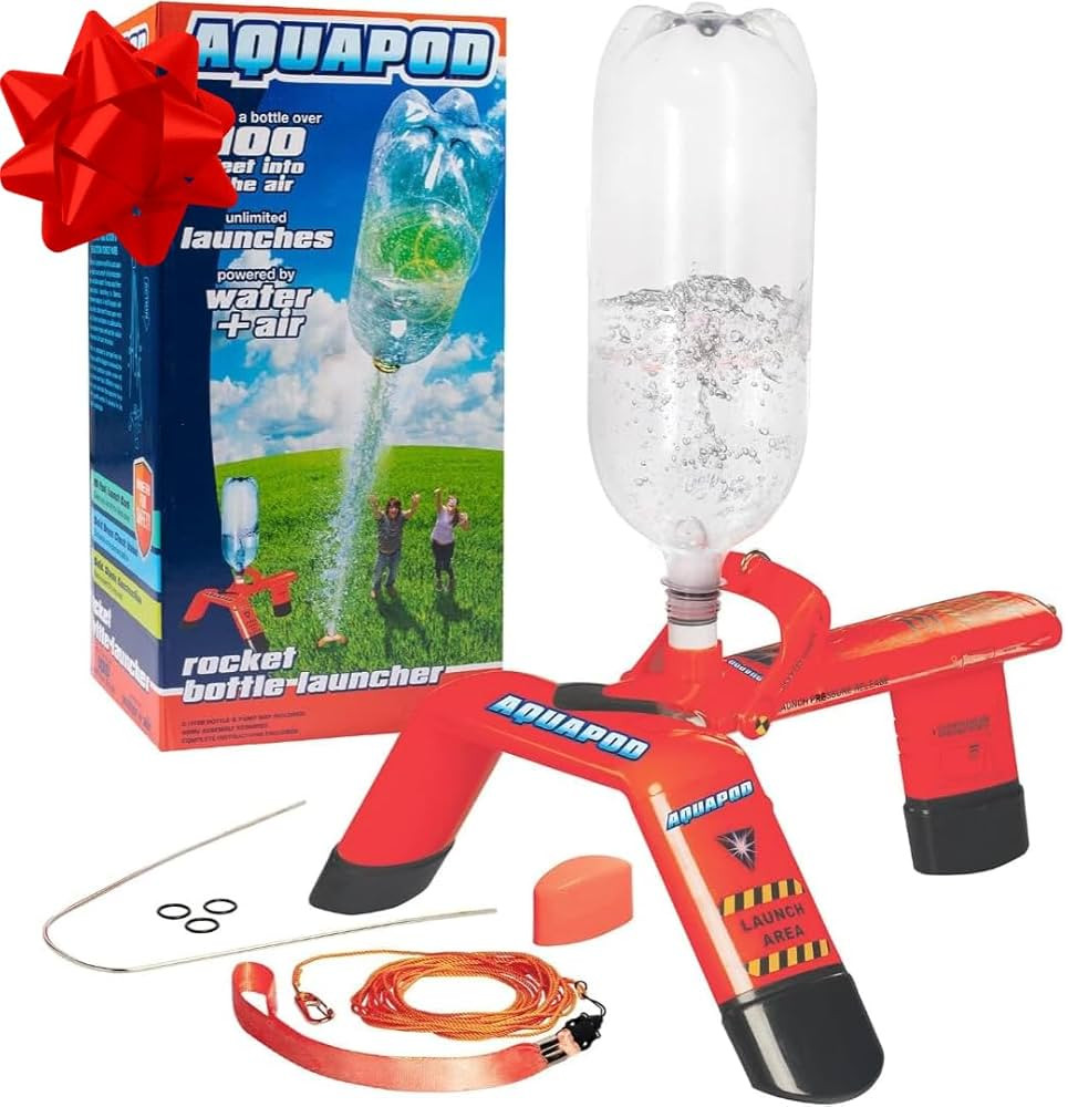 The Original Rocket Bottle Launcher Kit - Launches Soda Bottles 100 Ft Up in The Air - Fun Educat... | Amazon (US)