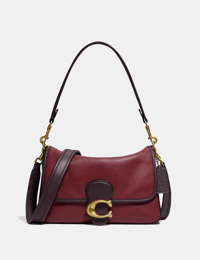 soft tabby shoulder bag in colorblock | Coach (UK)
