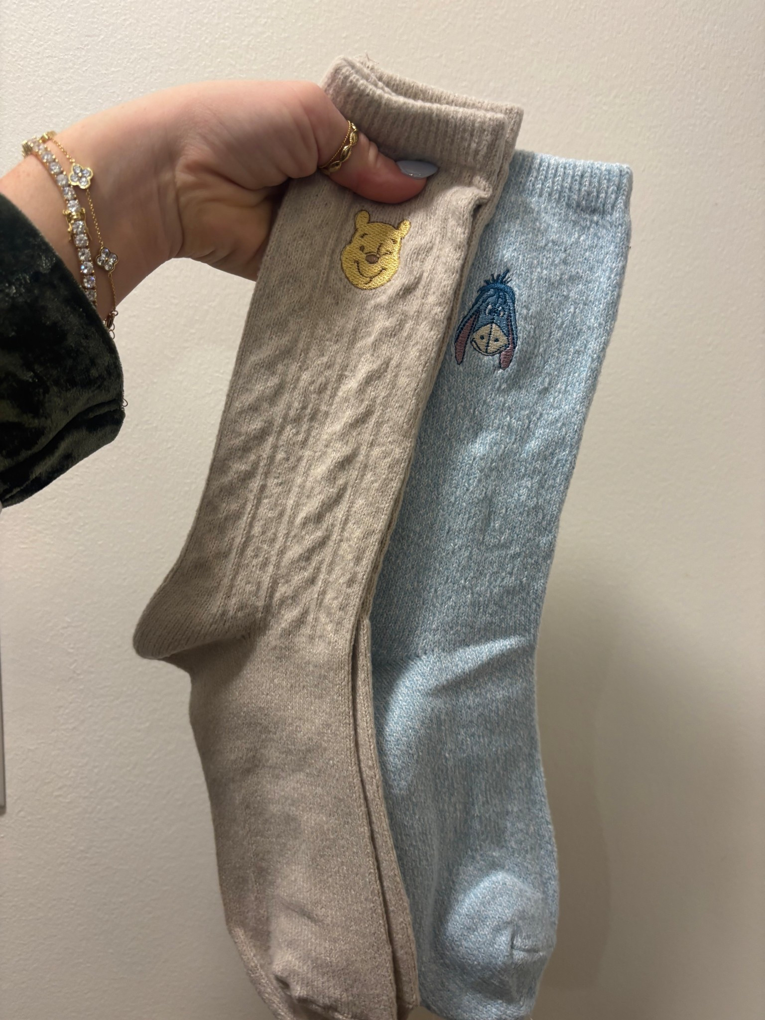 the cutest Winnie the Pooh socks! 

#LTKootd #LTKSaleAlert #LTKFindsUnder50