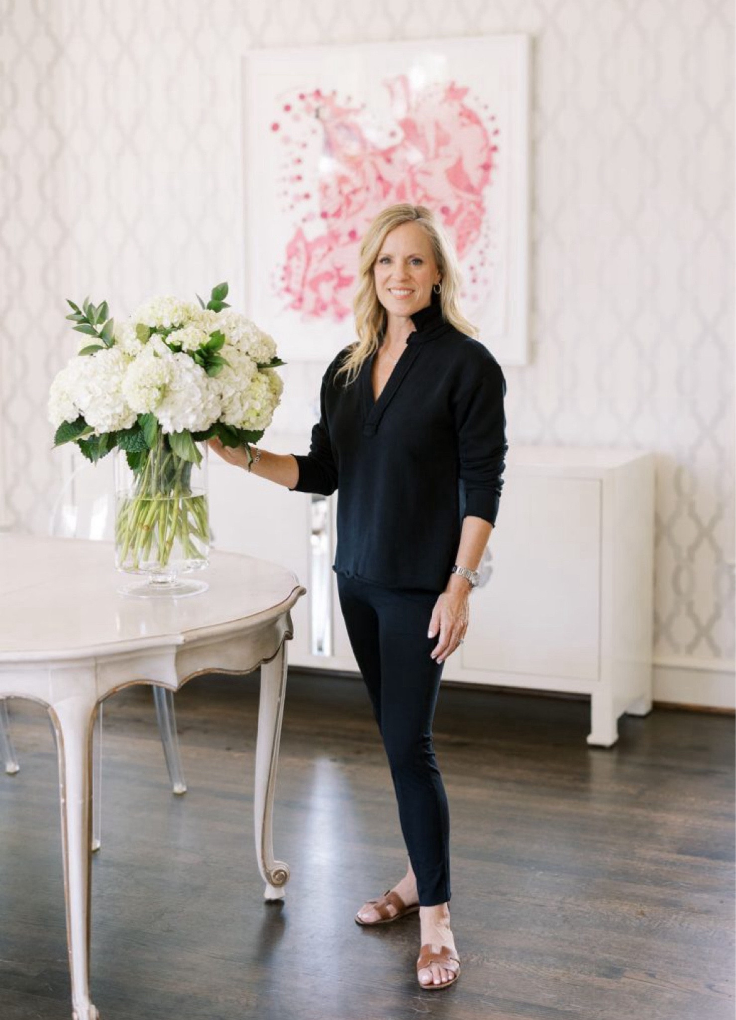 Frank and Eileen is a go to for me for chic casual wear at home and on the go. The Murphy pant is not called the billion dollar pant for no reason! You will feel like $1 billion because they are so flattering! The Patrick pop over top is the perfect chic alternative to a sweatshirt. I am wearing them both in British royal navy.

I am 5‘2“ tall and wearing size extra small which is my typical size. Everything fits true to size. 

@FrankandEileen #FrankandEileenPartner #WearLoveRepeat


#LTKStyleTip #LTKOver40 #LTKSeasonal