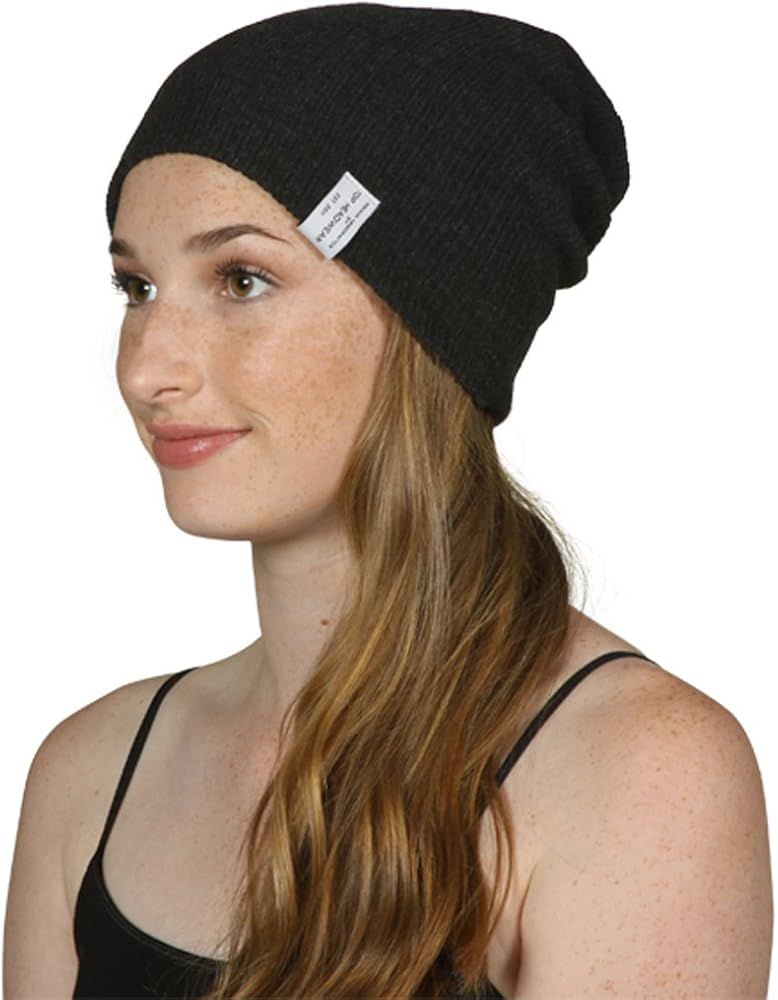 TOP HEADWEAR TopHeadwear Soft Ribbed Slouchy Beanie | Amazon (US)