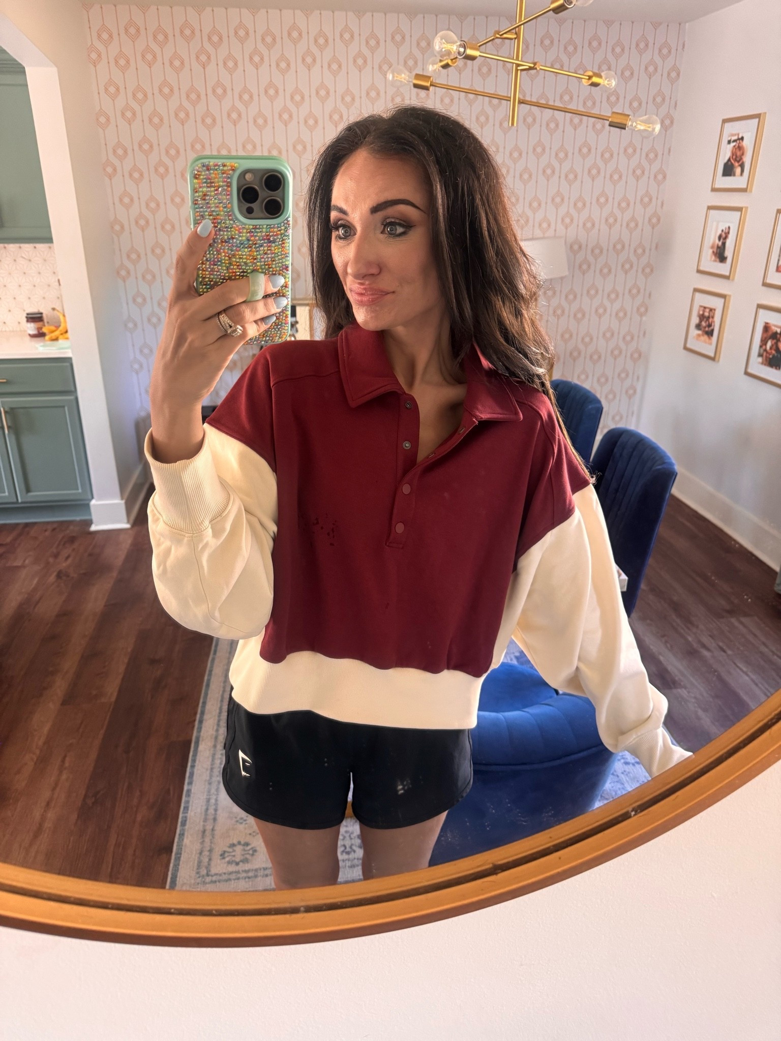 Fall is HERE and the perfect excuse to wear this cutie pullover on absolute repeat!! I couldn’t pass up the fun sleeves and seasonal shade. Go true to size. It runs big!! 

- athleisure 
- cozy ootd
- fall outfits

#LTKgrwm #LTKootd #LTKSaleAlert