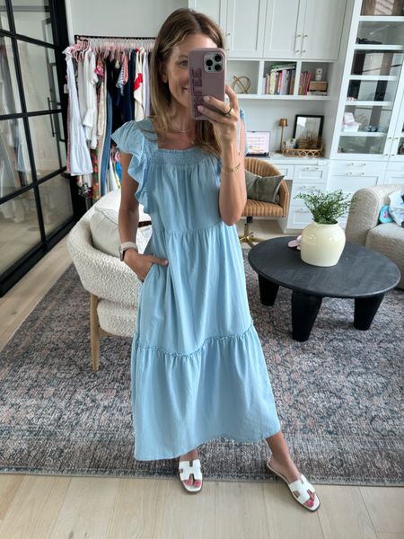 Found the cutest blue maxi dress from Amazon! This outfit would be perfect for Memorials Day! 

Memorials day outfit, blue maxi dress, summer dress, summer style, summer fashion 

#LTKStyleTip #LTKFindsUnder100 #LTKFindsUnder50