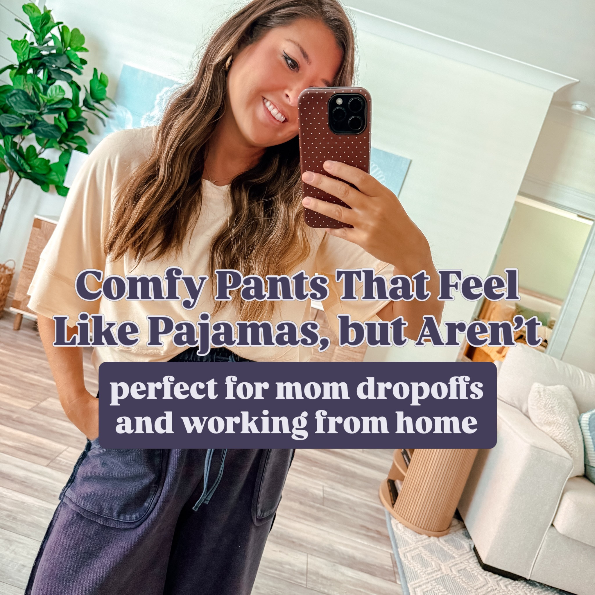Comfy pants that feel like pajamas, but don’t look it — perfect for working from home and cute and comfy mom outfits! 🤍 

Comment “NEED IT” and I’ll send ya the 🔗!

Comfy outfits | work from home outfits | casual style | easy mom outfits | amazon fashion | comfy pants 

https://amzlink.to/az0Vqa1uA1ddL Affiliate