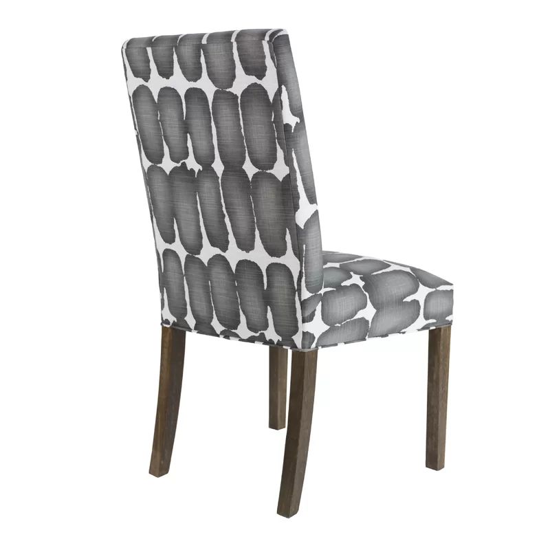 Lozano Tufted Cotton Upholstered Solid Back Dining Chair (Set of 2) | Wayfair North America