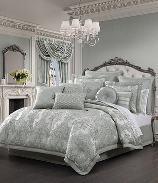 Sondra Woven Damask Oversized Comforter Set | Dillard's