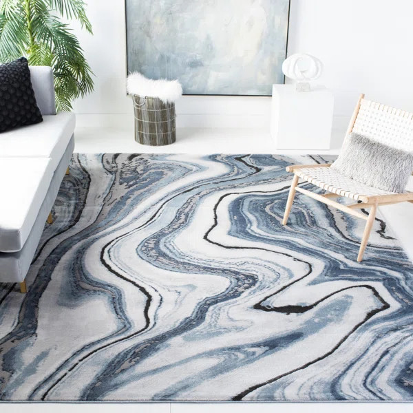 Mies Abstract Rug | Wayfair North America