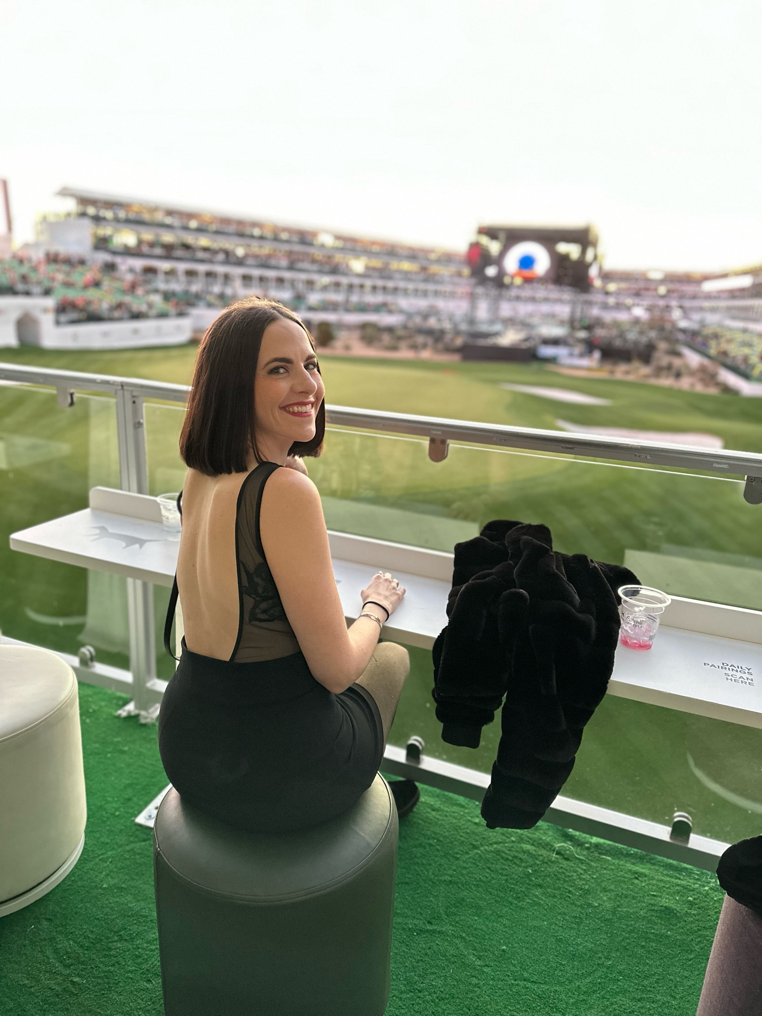 I had to show off the low cut back too! 

#LTKsalealert #LTKfindsunder100 #LTKparties