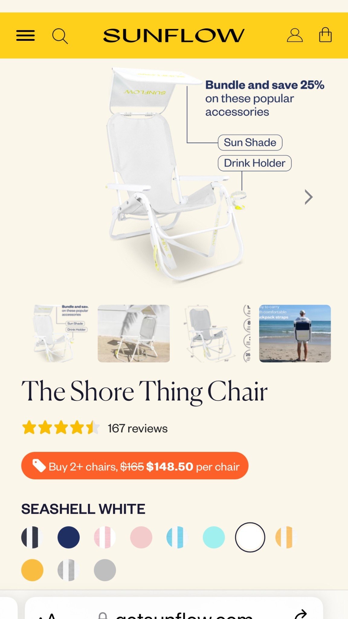 BEST beach chair for the serious beach goer! 🏖️ 

#LTKSeasonal #LTKHome #LTKTravel