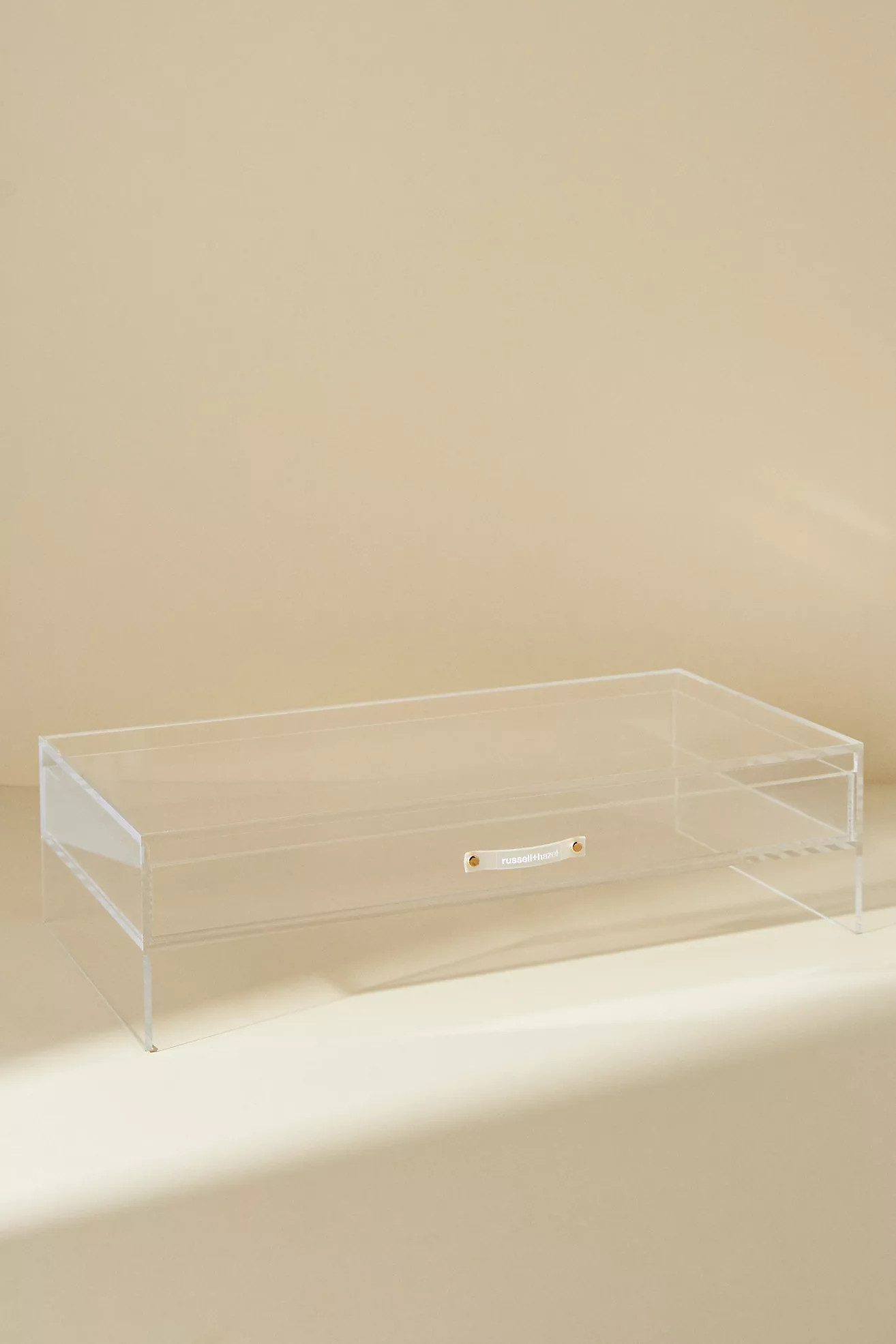 Acrylic Monitor Stand with Drawer | Anthropologie (US)