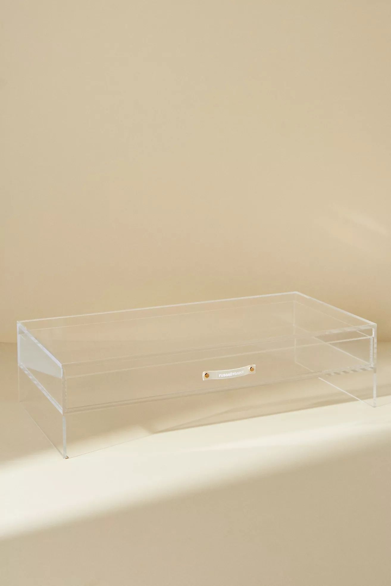 Acrylic Monitor Stand with Drawer | Anthropologie (US)
