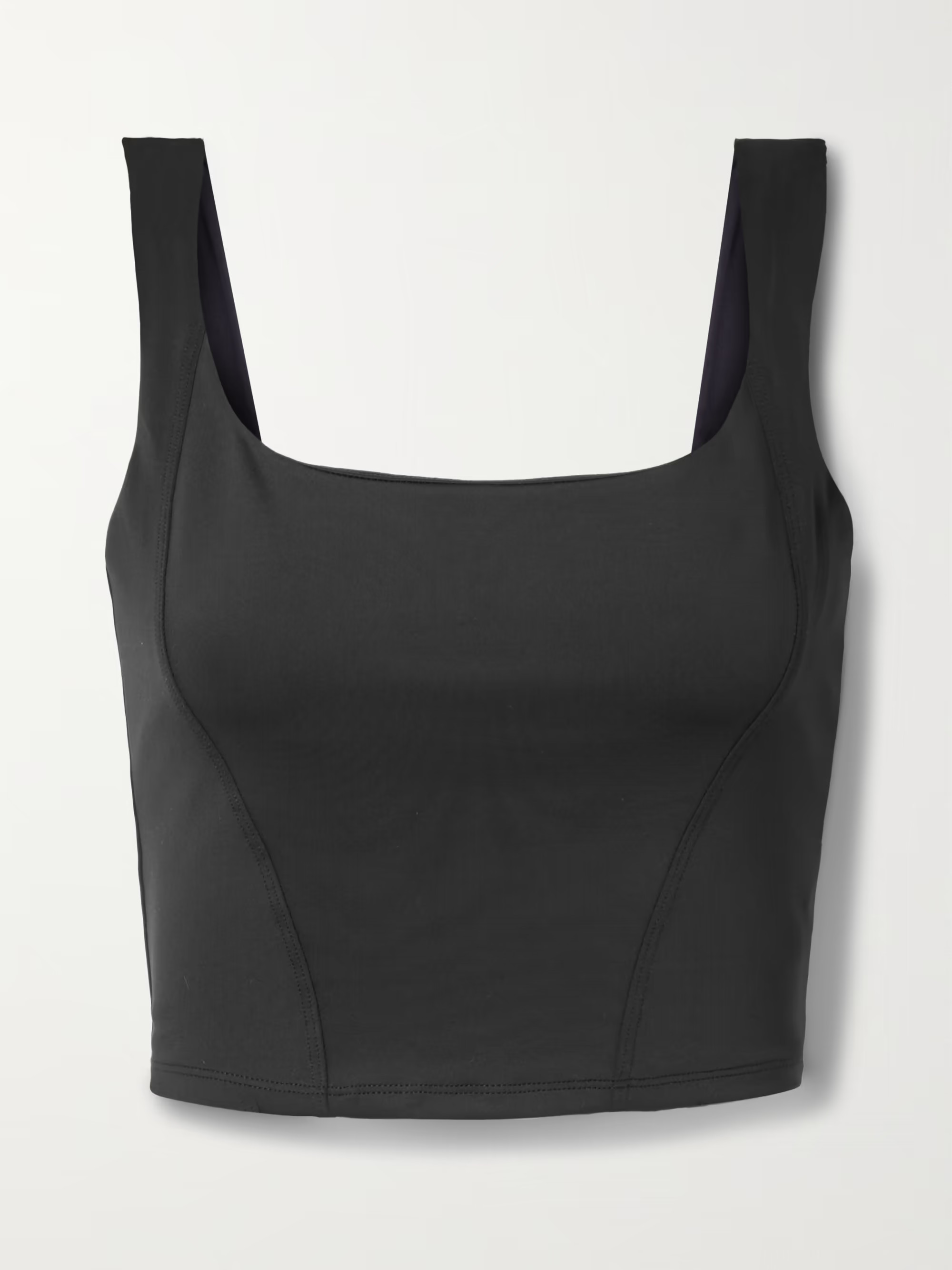 Corset cropped stretch recycled tank | NET-A-PORTER APAC