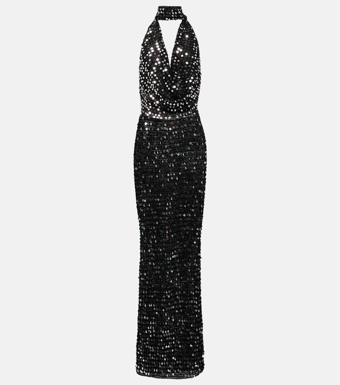 Bellico sequined halterneck maxi dress | Mytheresa (US/CA)