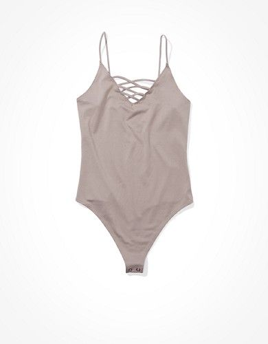 AE Lace Up Bodysuit | American Eagle Outfitters (US & CA)