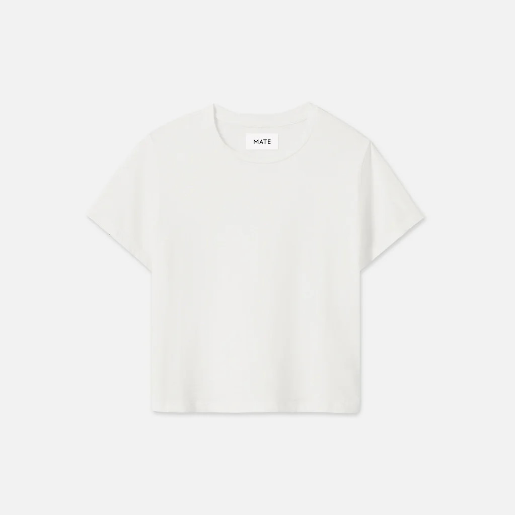Organic Cotton Shrunken Tee | MATE The Label