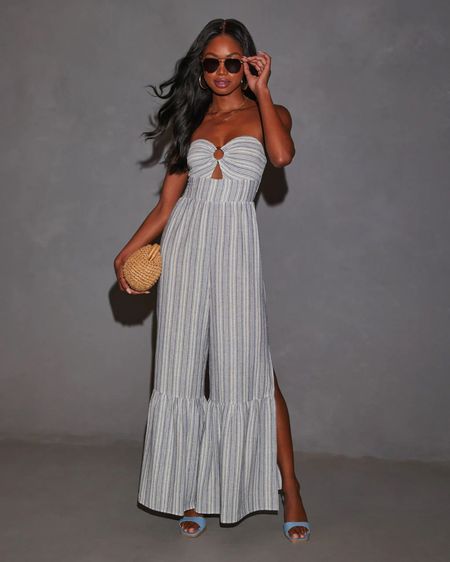 Great summer jumpsuit 35% off with code save35 - would be cute with a jean jacket over it.