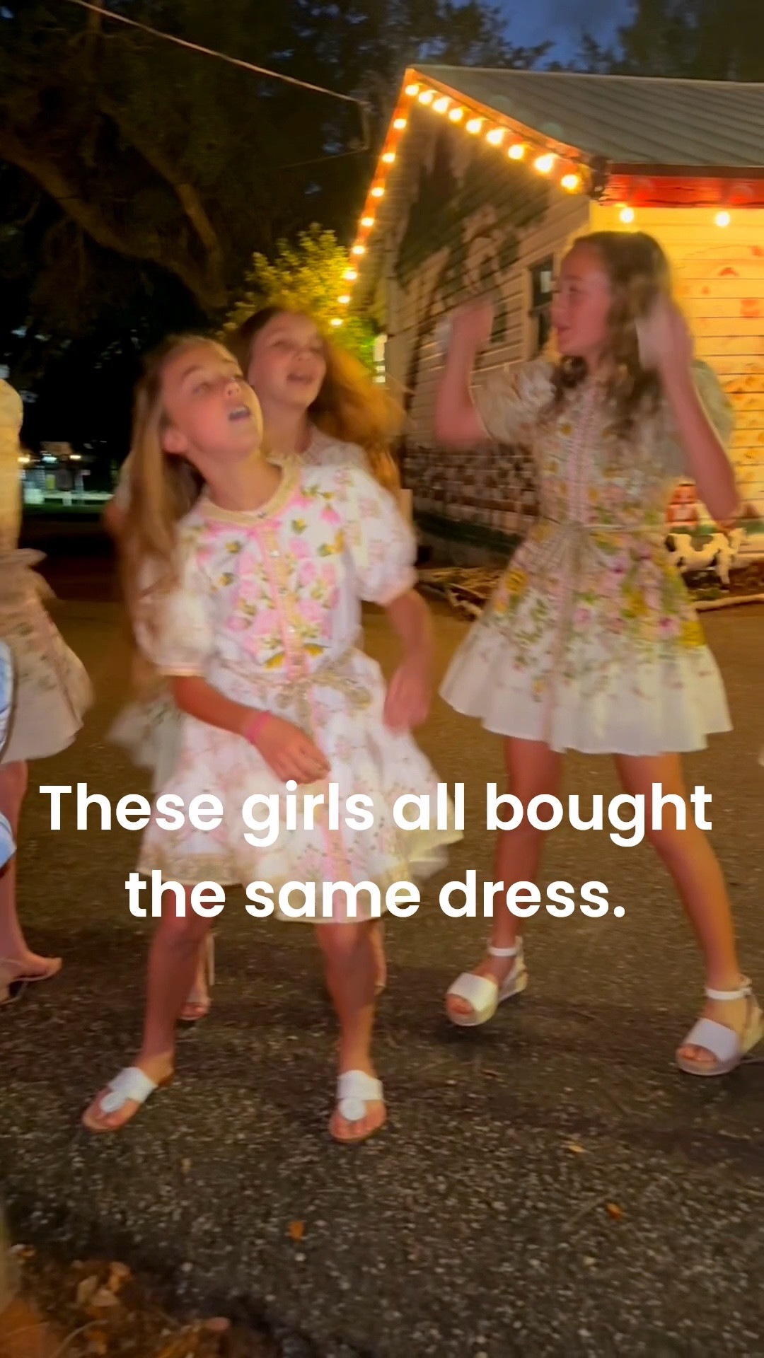 You know it's a great dress when the tween girls in different grades show up in the same dress!  Mommy dress to match. 

#LTKKids #LTKSpringSale