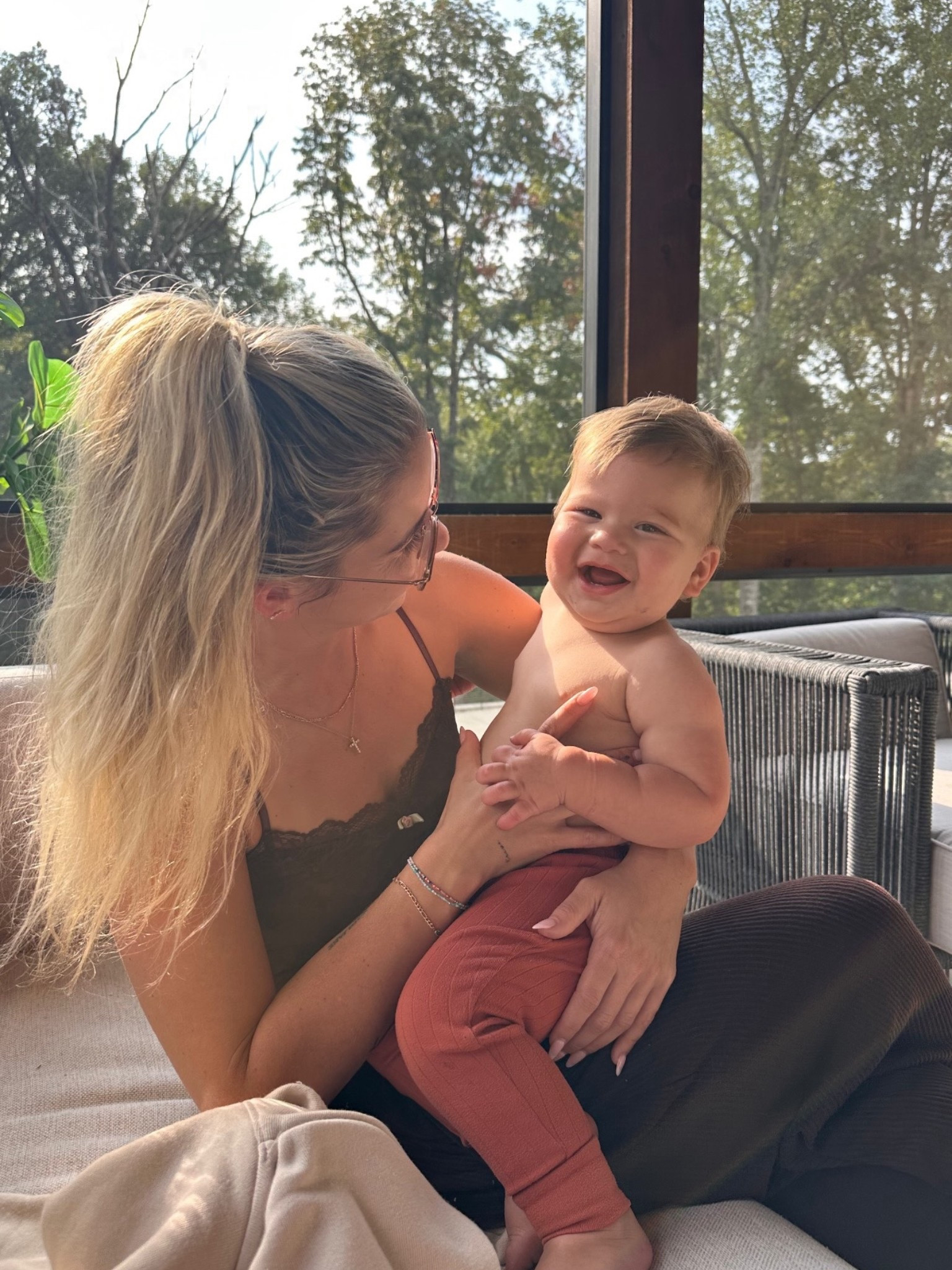 Love our mornings 🤎

#LTKFindsUnder50 #LTKBaby