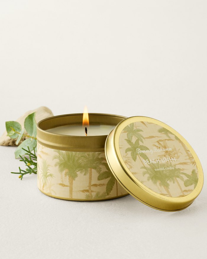 Beach Linen 6-oz. Travel Candle Tin | Tommy Bahama