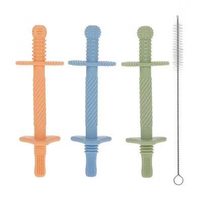Nuby Teething Tube - Boy - 3pk | Target