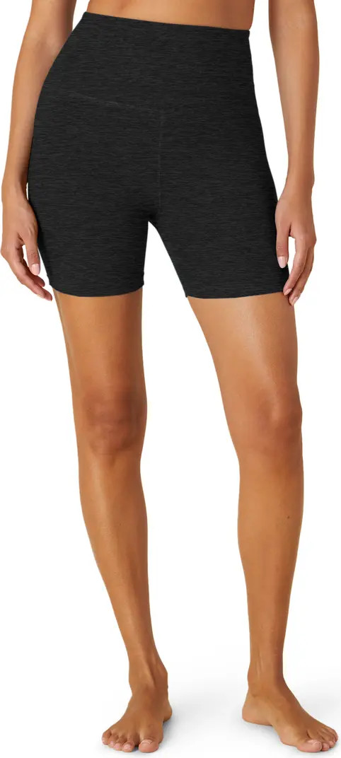 Keep Pace Space Dye Bike Shorts | Nordstrom
