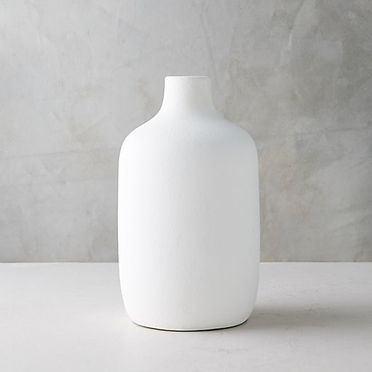 Matte Terracotta Vase, Wide Mouth | Terrain