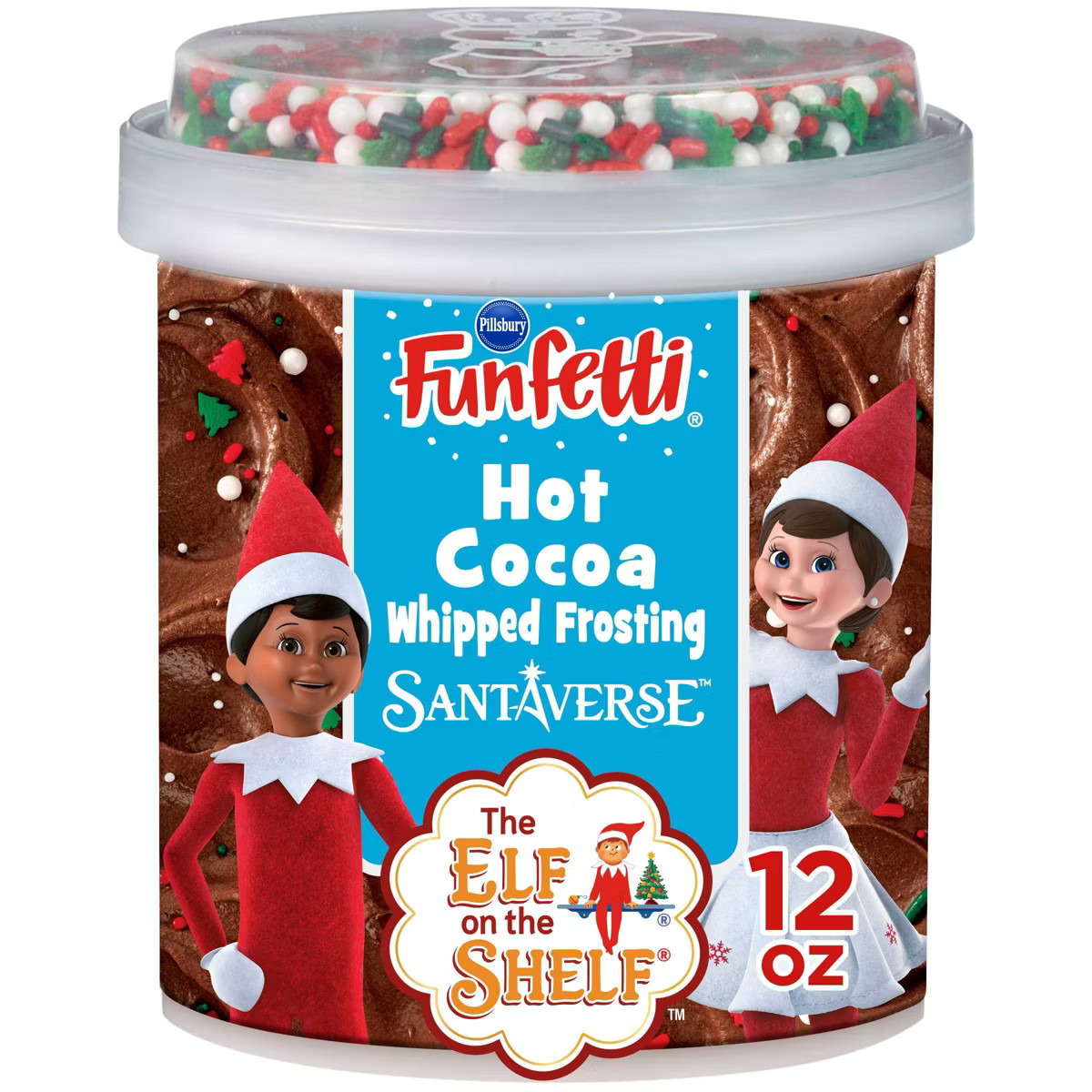Pillsbury Elf On The Shelf Hot Cocoa Frosting - 12oz | Target