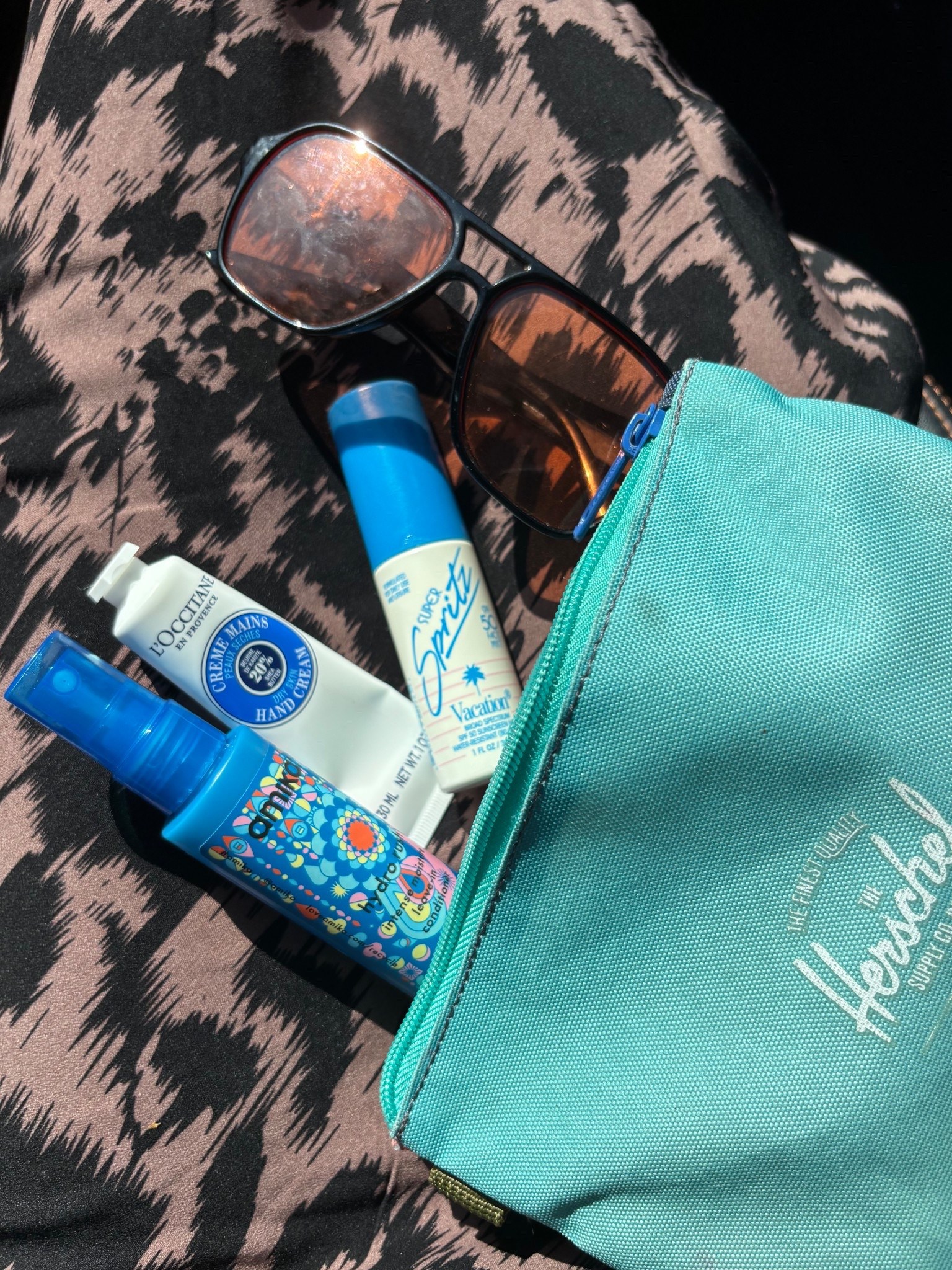 Beach day essentials 💙🌊 
- I’ve been obsessed with this sunscreen spray which makes application sooo easy. The leave in conditioner is perfect for right out the ocean too! 

#LTKSwim #LTKSummerEdit #LTKSeasonal