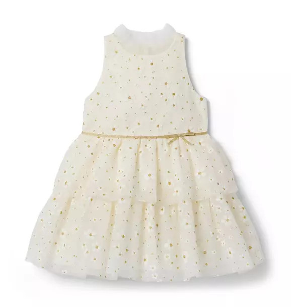 The Shimmer Floral Dress | Janie and Jack