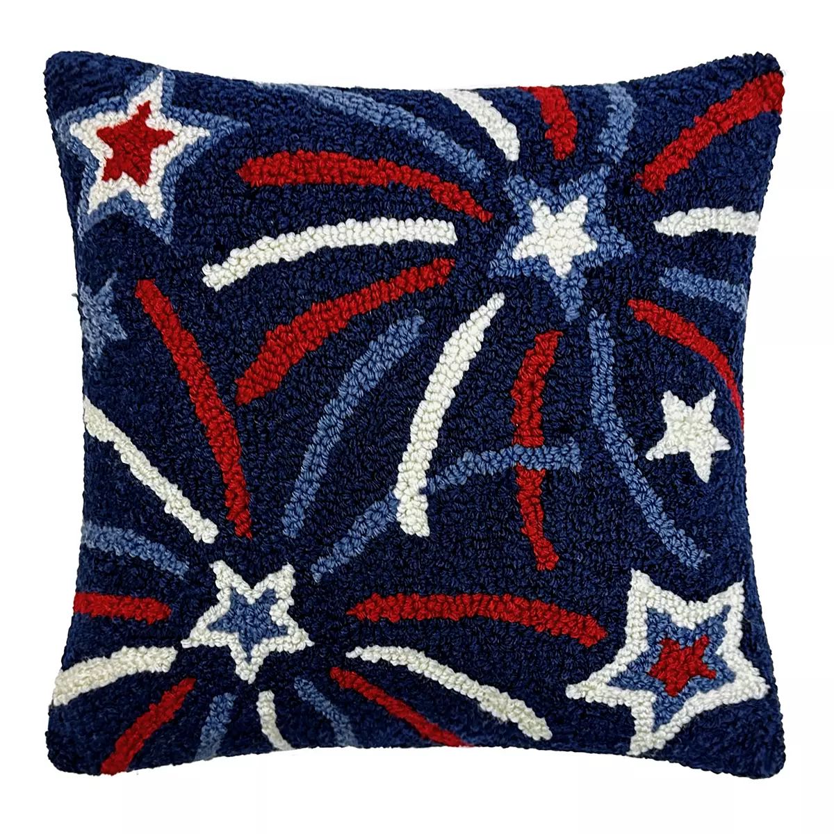 Americana Tufted Fireworks Throw Pillow | Kohl's