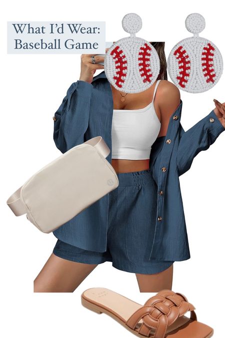 What I’d Wear: Baseball Game 

Go Braves!! ⚾️🏟️🧢

#LTKunder50 #LTKstyletip #LTKSeasonal