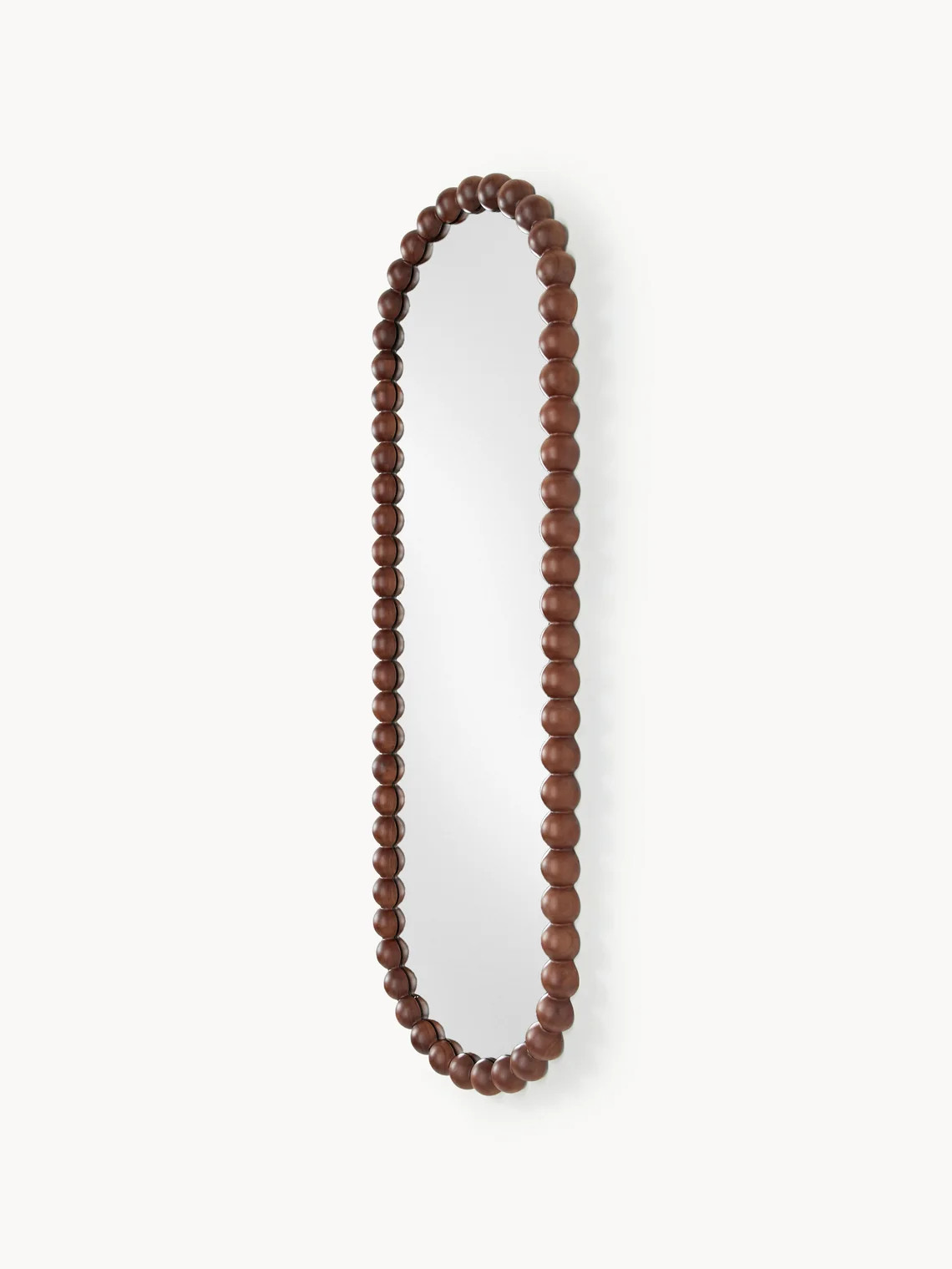 Full-Length Wall Mirror with Acacia Wood Frame | Westwing UK