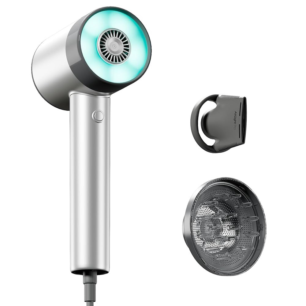 AirLight Pro Hair Dryer - Augmented with Infrared Light, Tested on All Hair Types | Amazon (US)