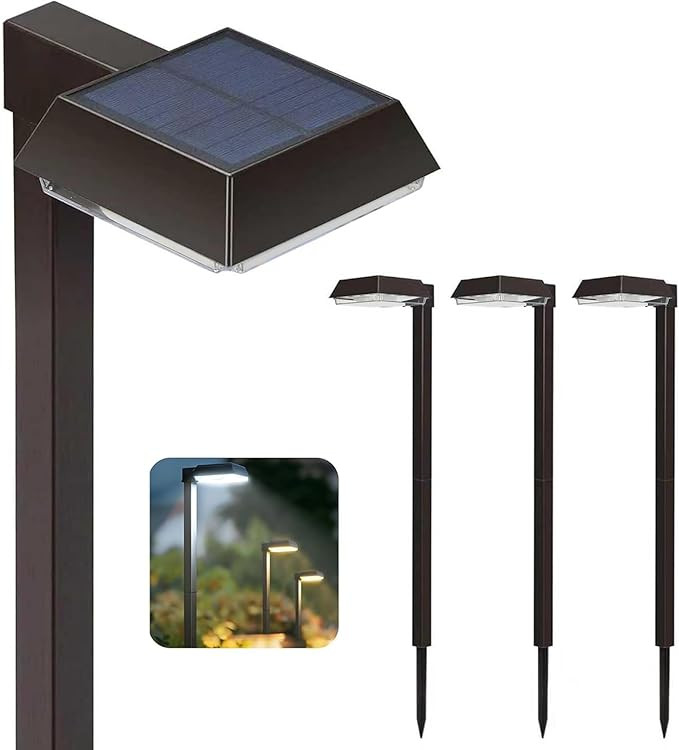 Bobcat Solar Pathway Lights Outdoor Super Bright 300 lumens with 2-in-1 Warm White and Daylight C... | Amazon (US)