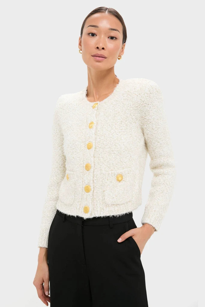 Ivory Una Knit Cardigan | Tuckernuck (US)