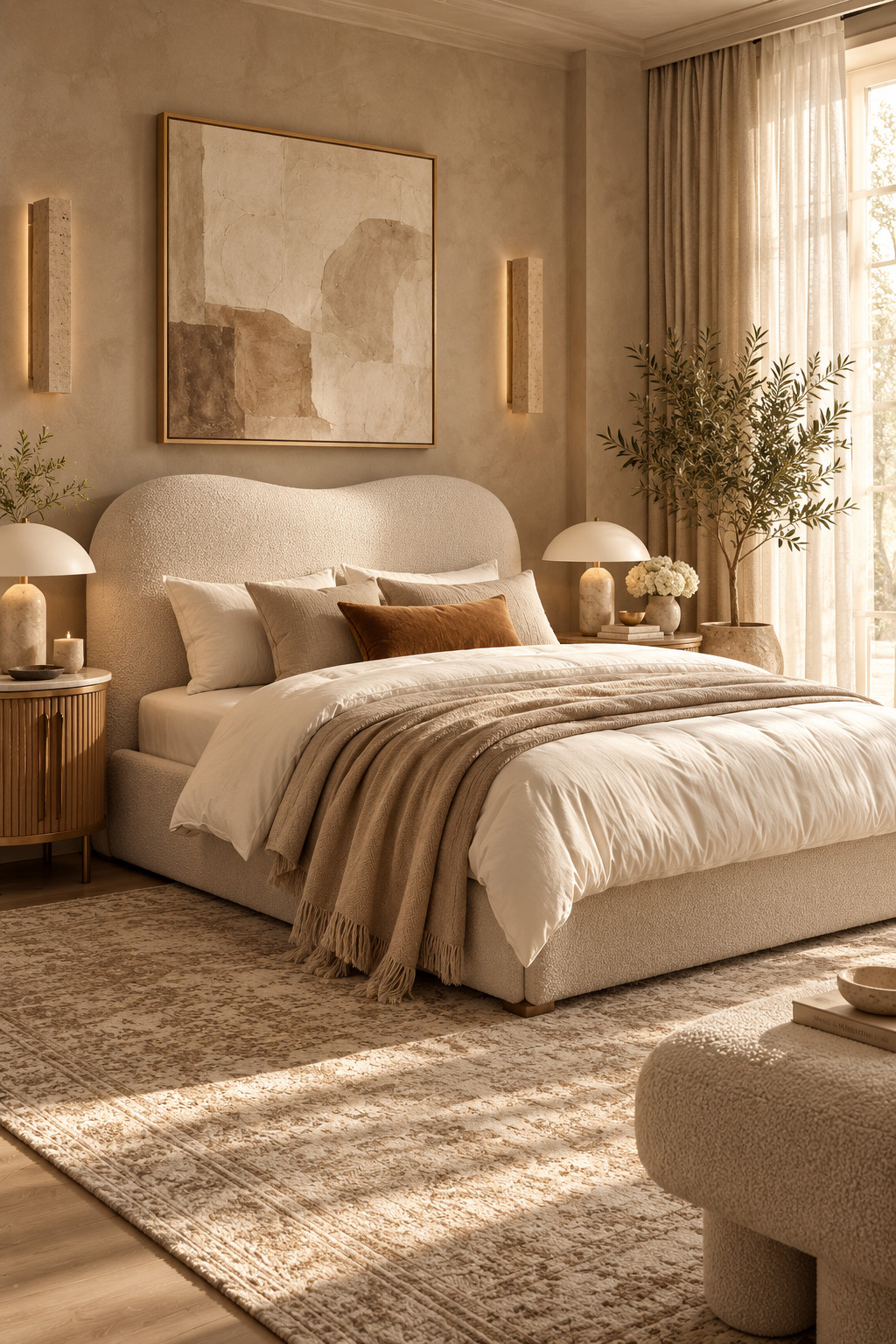 This is my favorite kind of fall bedroom — warm and cozy but still light, clean, and modern. The creamy bedding keeps everything soft while the wood furniture and rust accents add just enough richness. Such a pretty way to style these Castlery beds for the season without going full-on pumpkin decor. #CastleryFinds #FallBedroom #BedroomDecor #CozyFallHome #NeutralBedroom #ModernBedroomIdeas #BedroomInspiration #WarmHomeDecor #LuxuryBedroom #InteriorIdeas 

 #LTKSeasonal #LTKHome #LTKSaleAlert