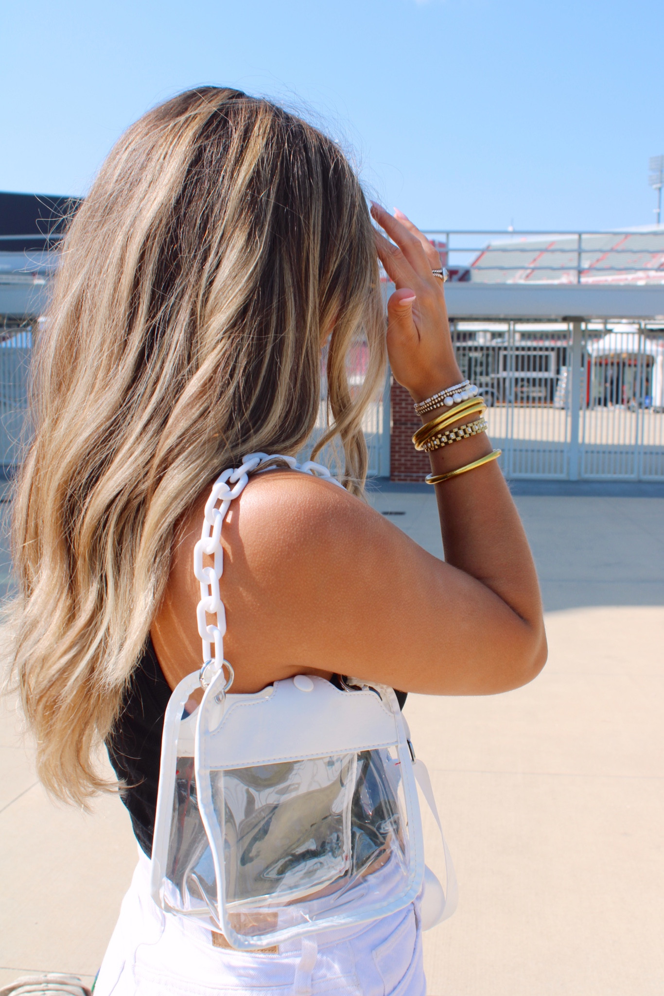 The cutest clear purse for game day/concerts! 

#LTKSeasonal