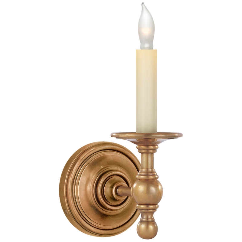 Chapman & Myers Classic 1 - Light Candle Wall Light | Wayfair North America