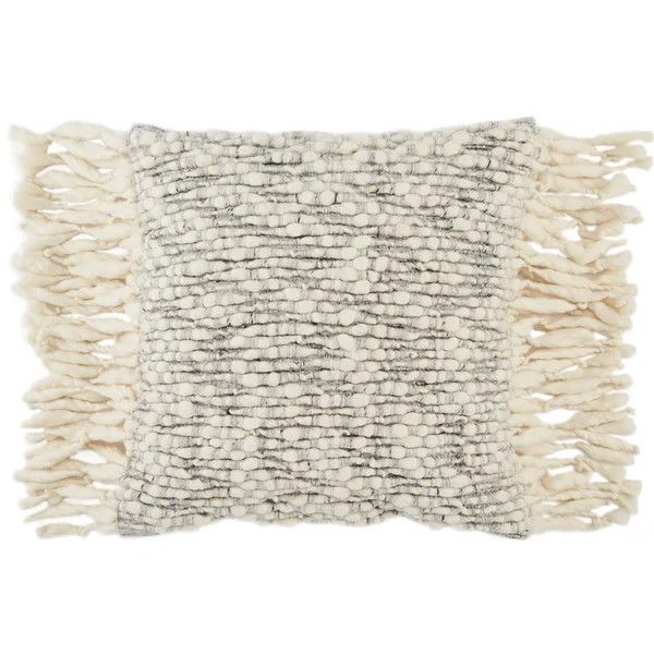 Upson Tassels Wool Blend Throw Pillow | Wayfair North America